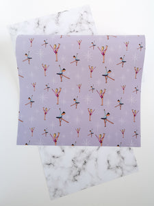 Ellie & Amber The Figure Skaters | A2 Wrapping Paper Sheets