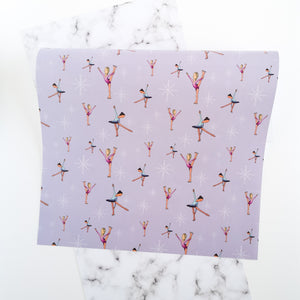 Ellie & Amber The Figure Skaters | A2 Wrapping Paper Sheets