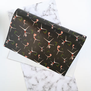 Gymnastics Christmas | A2 Wrapping Paper Sheets