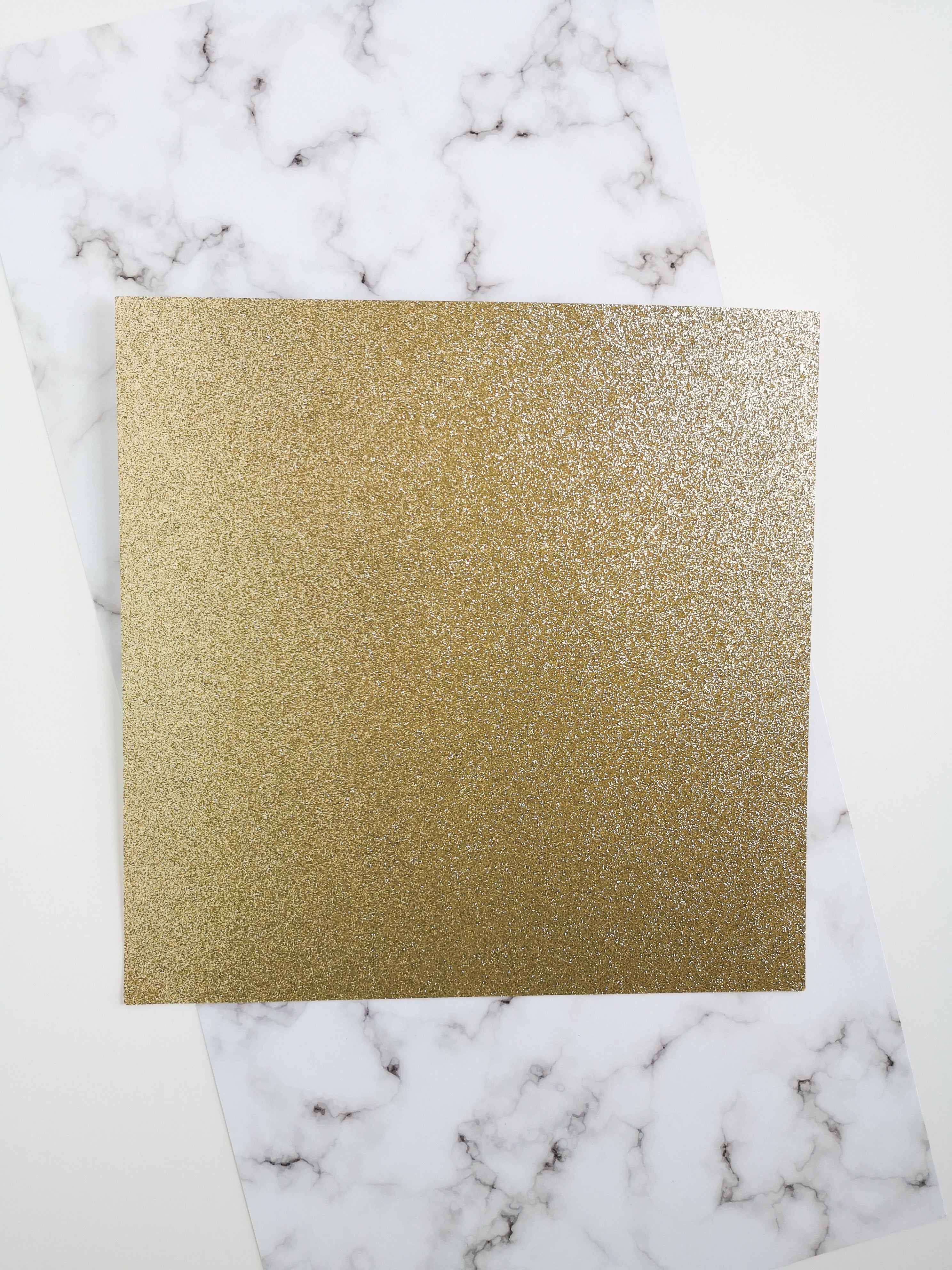 Champagne gold 12 x 12 inch recycled glitter cardstock