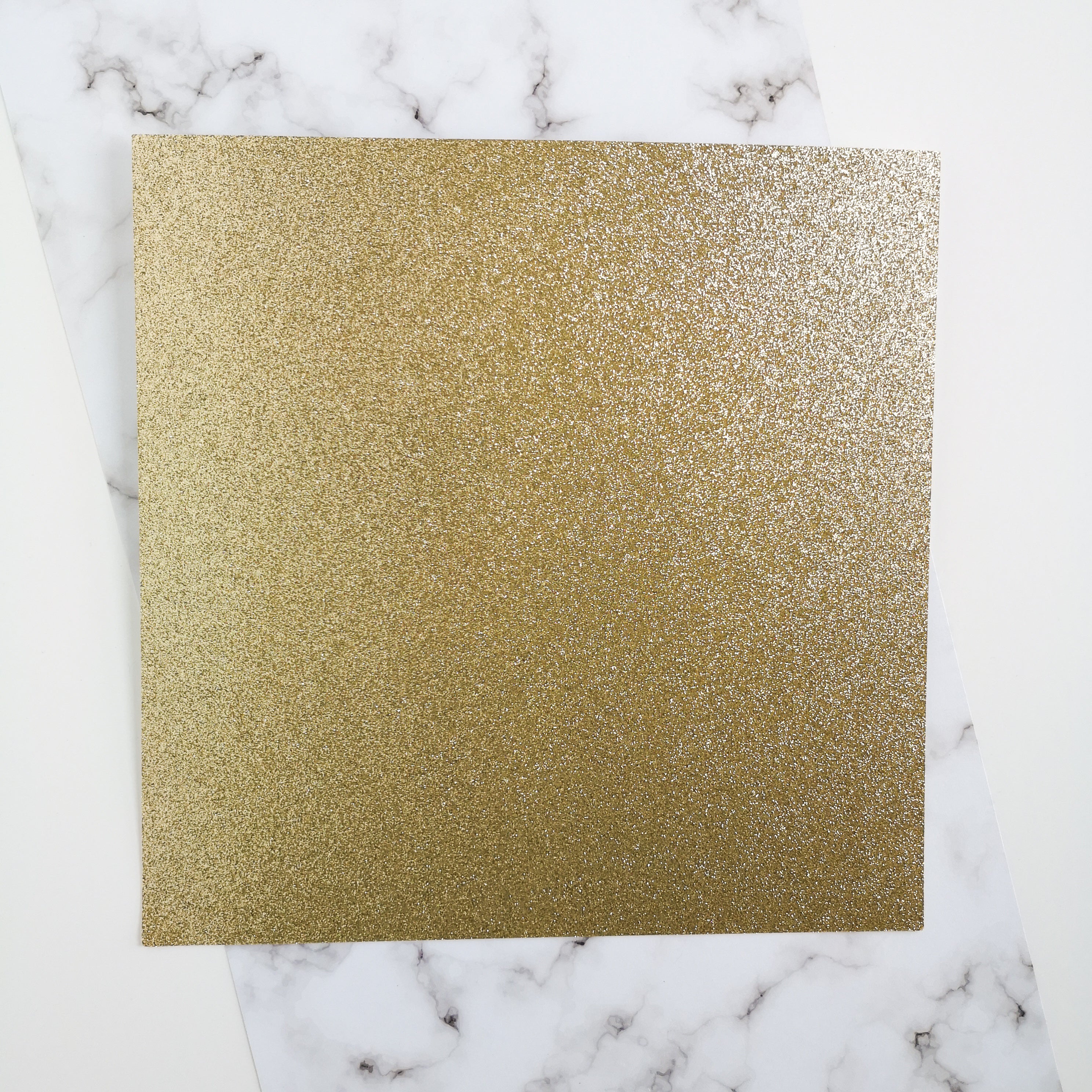 Champagne gold 12 x 12 inch recycled glitter cardstock