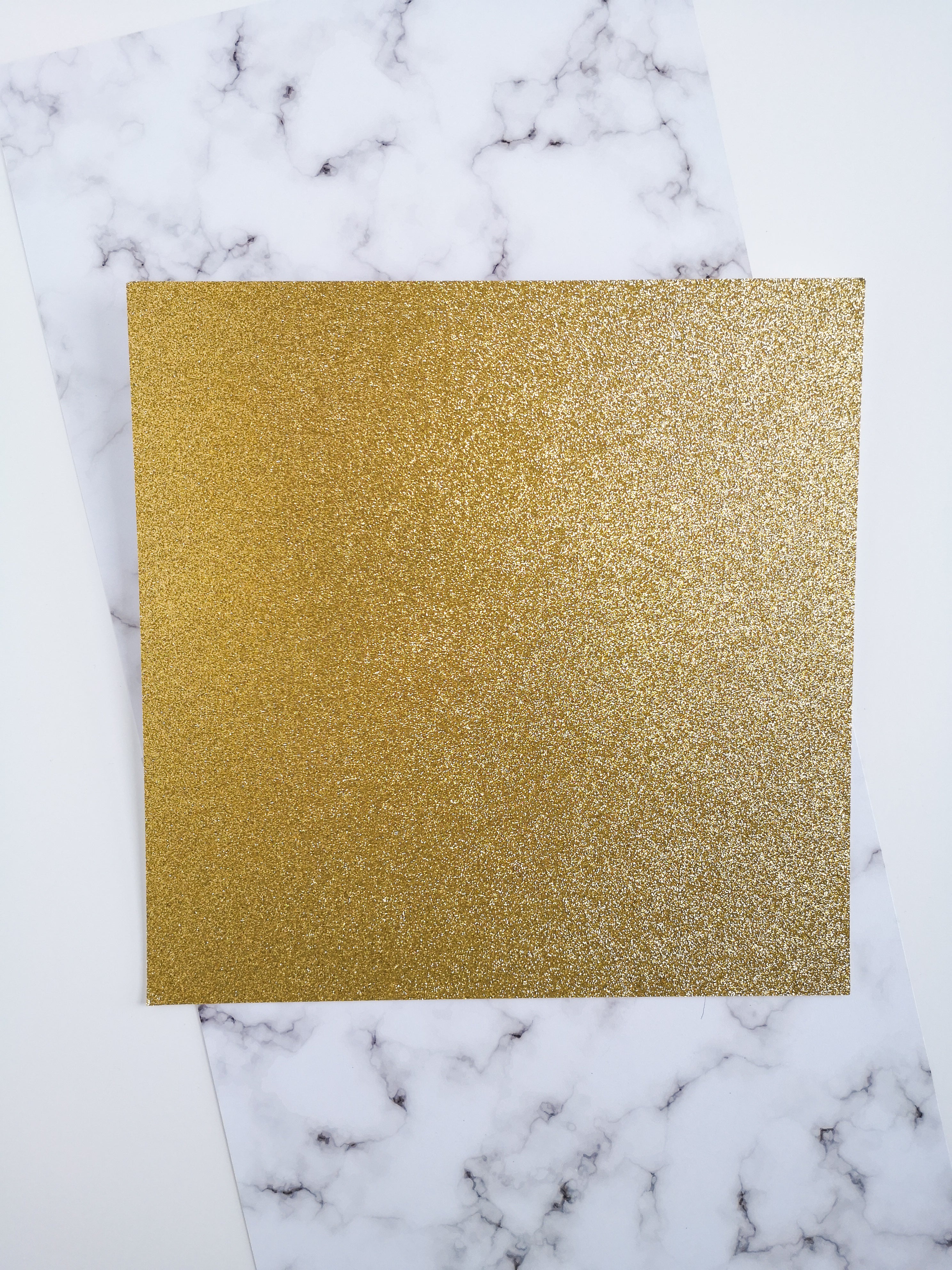 Gold glitter 12 x 12 inch recycled cardstock