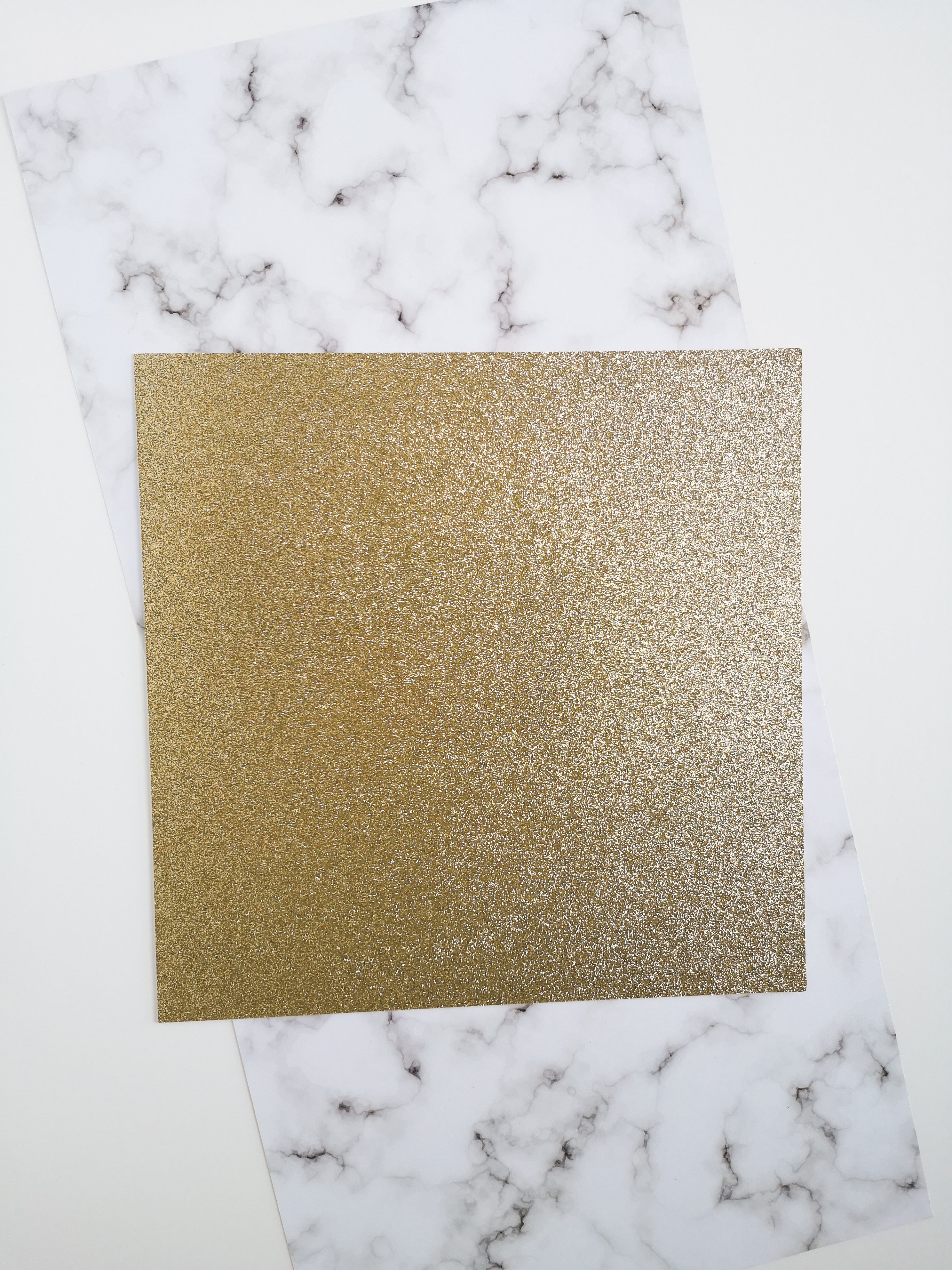 Champagne gold 12 x 12 inch recycled glitter cardstock