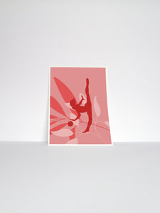 Rhythmic Gymnastics Ball Art Print | Gymnastics Wall Art