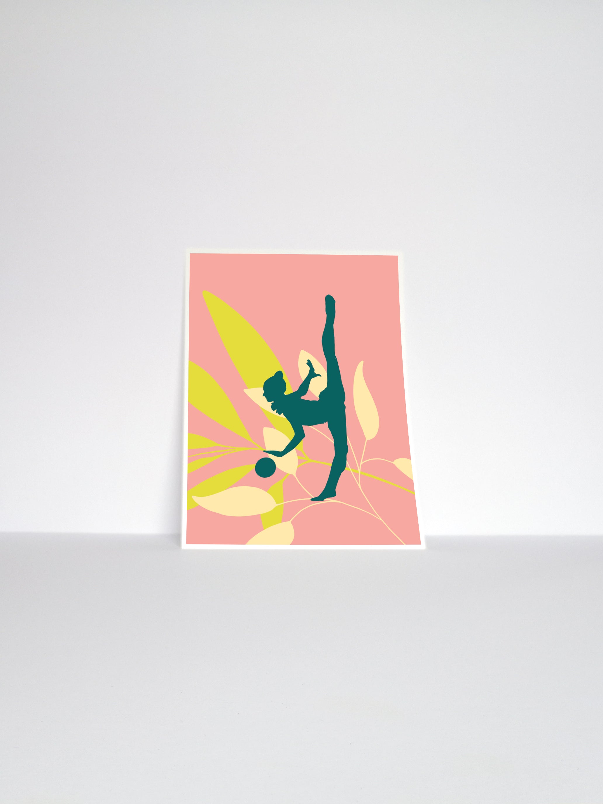 Rhythmic Gymnastics Ball Art Print | Gymnastics Wall Art | Summer '21 Edition