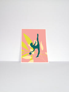 Rhythmic Gymnastics Ball Art Print | Gymnastics Wall Art | Summer '21 Edition