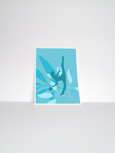 Rhythmic Gymnastics Ball Art Print | Gymnastics Wall Art