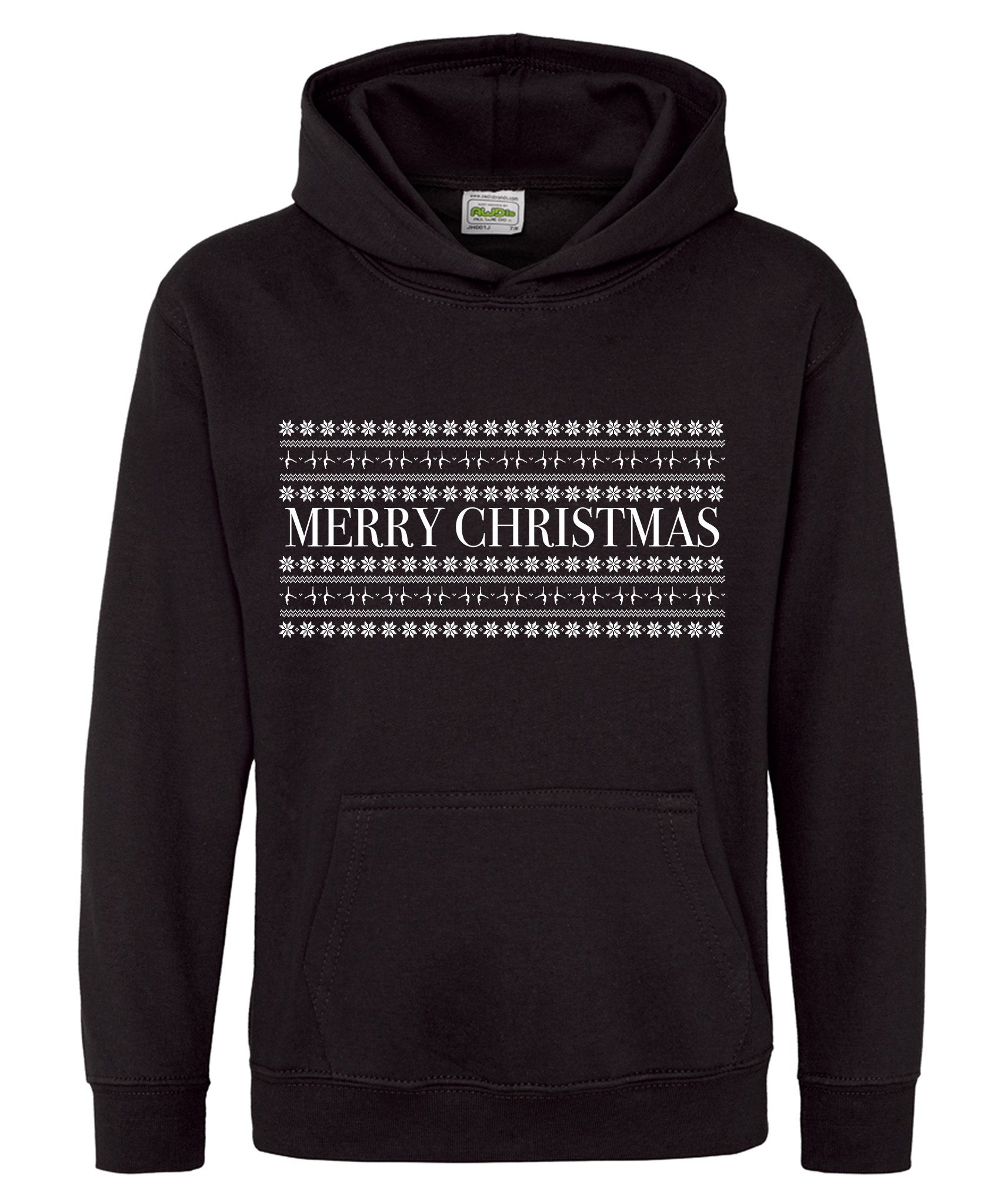 Gymnastics Merry Christmas Print Hoodie | Various Colours