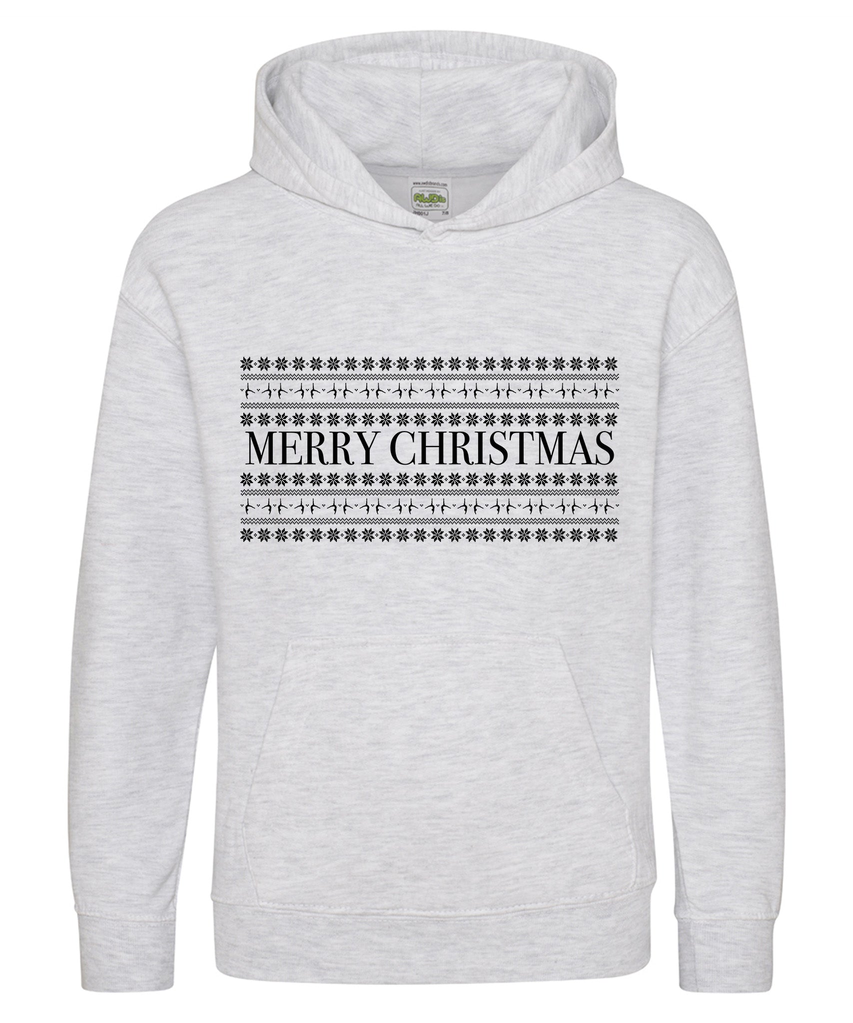 Gymnastics Merry Christmas Print Hoodie | Various Colours
