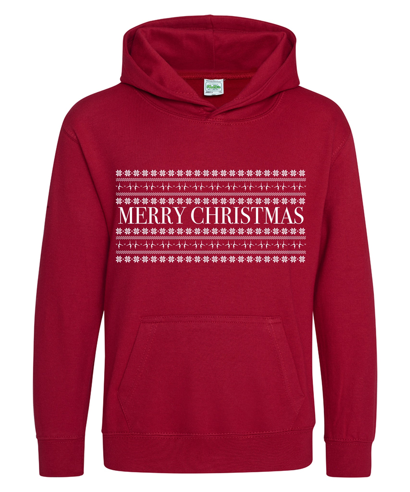 Gymnastics Merry Christmas Print Hoodie | Various Colours