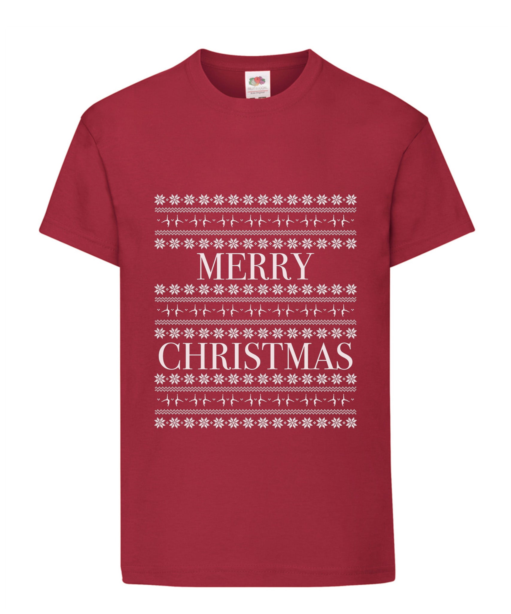 Gymnastics Merry Christmas Print T-shirt | Various Colours